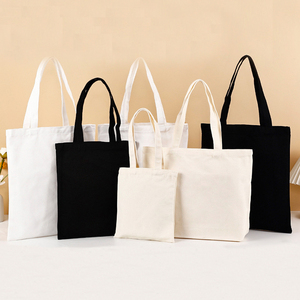 Individuell Bedruckte Canvas-Tragetaschen mit Logo Sublimation Niedliche Cartoon-Stickerei Personalisierte Tragetasche für Damen mit Tasche - Product Image 1