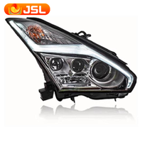 Pour Nissan GTR R35 phares LED DRL 2009-2017 GTR nouvelles pièces automobiles à trois lentilles lampe frontale modifiée pour Nissan GT-R