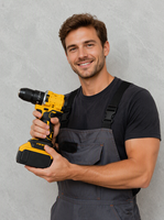 Perceuse à percussion sans fil robuste, sans balais, avec batterie lithium-ion industrielle, outils électriques pour le perçage du métal et du bois