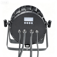 STSLITE-IP65 Éclairage de scène LED étanche 19*15W RGBW à zoom, projecteur mobile 300W DMX512 pour événements extérieurs, lumière de lavage de couleur stroboscopique
