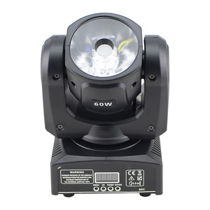 Projecteur de scène à tête mobile 100W YG-MH100W pour bars KTV, discothèques, équipement d'éclairage intérieur - Product Image 3