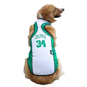 Baju olahraga sepak bola, baju latihan anjing tema pertandingan basket sepak bola