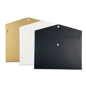 Kunden spezifischer A4 Kraft papier ordner A3,A4,A5,A6,B4,B5 Dokumenten tasche Hardcover-Datei Umschlag Design Ordner Großhandel