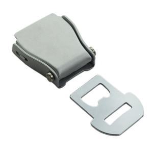 Sicherheitsgurt-Zubehör Verschluss 3,8CM Aluminiumlegierung Flugzeug-Sicherheitsgurt-Verlängerung Sicherheitsgurt-Clip - Product Image 1