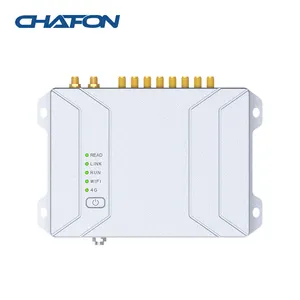 CHAFON Android sistemi 8 anten portları UHF RFID uzun menzilli pasif rfid okuyucu android depo yönetimi için