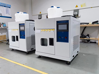 Cámara de Prueba de Humedad de 30L, Unidad de Prueba de Envejecimiento de Laboratorio con Pantalla Táctil de Escritorio, Mini Unidad de Prueba de Temperatura y Humedad