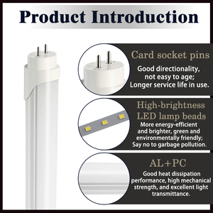 Enec chứng nhận 4ft <span class=keywords><strong>T8</strong></span> LED ống 18W Loại B <span class=keywords><strong>Ballast</strong></span> Bypass Nhôm Nhà ở 6000K trung tính Trắng CRI80 + văn phòng sử dụng bảo hành 5 năm - Product Image 5