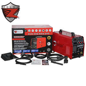 Zelda EVO <span class=keywords><strong>MiG</strong></span> เครื่องเชื่อม270amp <span class=keywords><strong>MiG</strong></span> แบบพกพา IGBT อินเวอร์เตอร์270ไม่มีก๊าซสำหรับ <span class=keywords><strong>MiG</strong></span> & MAG TIG - Product Image 6