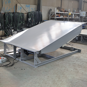 Ağır yük kolay yükseklik ayarı elektrikli hidrolik kaldırma platformu sabit Dock Leveler konteyner yükleme boşaltma yüksek - Product Image 2