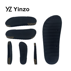 حذاء بنعل أمان مخصص بنعل أسود مع شبشب مسطح من الفلين لكل المواسم - Product Image 1