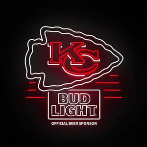 Letrero de neón deportivo americano, espíritu de equipo de fútbol, muestra de luz de neón Led, decoración de pared, luz de neón Led para decoración de Club - Product Image 1