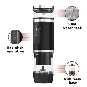 Anbolife Machine à café portable 4 en 1, machine à expresso électrique avec mousseur à lait intégré, USB-C, batterie, mini machine à café de voyage - Product Image 5
