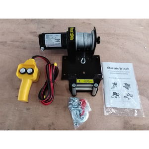 <span class=keywords><strong>Treuil</strong></span> électrique portable 12V/24V <span class=keywords><strong>pour</strong></span> voiture et bateau, capacité 3000 lb / 12000 lb, mini moteur d'ancrage - Product Image 3