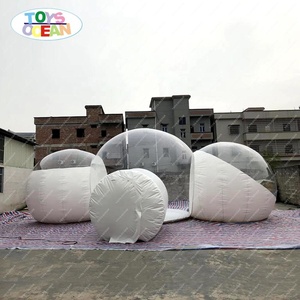 En plein air <span class=keywords><strong>tente</strong></span> <span class=keywords><strong>gonflable</strong></span> transparente <span class=keywords><strong>de</strong></span> bulle avec <span class=keywords><strong>2</strong></span> tunnels pour le camping - Product Image 5