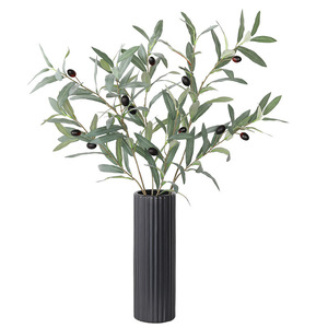 Hojas de Olivo Artificiales, Simulación de Hojas de Olivo, Planta Verde Artificial, Decoración de Hojas de Olivo para Bodas, Arreglos Florales - Product Image 5