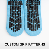 Fabrication OEM, chaussettes de football respirantes, logo personnalisé, antidérapantes, avec grip, chaussettes de football