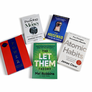 Consegna Rapida: Libri Originali - Atomic Habits, Le 48 Leggi del Potere, La Teoria 'Lascialo Fare', La Psicologia del Denaro - Edizione Paperback - Product Image 1