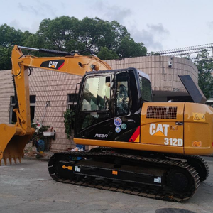 Excavatrice CAT312D d'occasion, moteur 72 kW, poids opérationnel de 12 tonnes, en bon état de marche, avec moteur et boîte de vitesses PLC - Product Image 3
