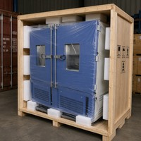 Cámara de Prueba de Temperatura y Humedad Constante de Doble Puerta, Gran Volumen, Equipo de Laboratorio de Estabilidad Climática, Proveedor de Fábrica