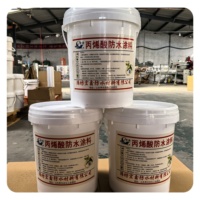 Peinture de tuile de toit de Silicone acrylique haute élastique revêtement de colle imperméable Transparent pour la peinture de toit acrylique exposée de Construction