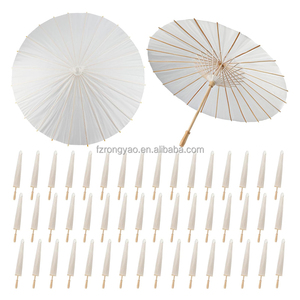 Parasol en papier blanc chinois à manche long pour bricolage, accessoire <span class=keywords><strong>de</strong></span> photographie <span class=keywords><strong>de</strong></span> <span class=keywords><strong>mariage</strong></span>, décoration <span class=keywords><strong>de</strong></span> fête, parasol peint – Vente en gros - Product Image 4