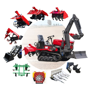 Tractor Multifuncional de 25HP, 35HP, 50HP y 80HP, Mini Tractores Agrícolas, Cultivadora, Camiones Agrícolas - Product Image 3