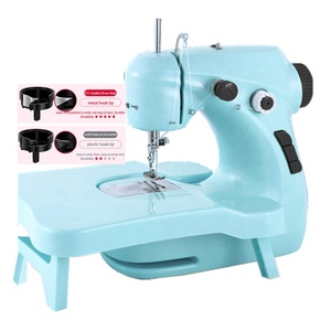 Fourniture industrielle Automatique Manger Cinq Couches De Denim 2 Aiguille Portable Électrique JA3-3 <span class=keywords><strong>Mini</strong></span> 3C.6V Machines À Coudre Pour un Usage Domestique - Product Image 1