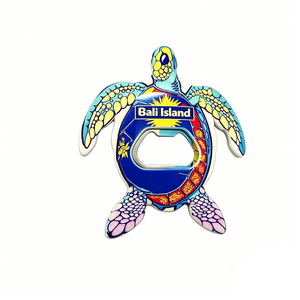 Abridor de Botellas con Forma de Tortuga de la Isla de Bali, <span class=keywords><strong>Seychelles</strong></span>, Recuerdo Turístico Personalizado, Decoración para el Hogar, Imán para Refrigerador - Product Image 6