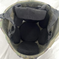 Casque de camouflage Mich CP MICH 2000 en matériau PE Aramid IIIA GA2 MC avec protection auditive et suspension Wendy – Équipement d'extérieur