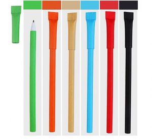 Bolígrafo Promocional Novedoso de 1.0 mm con Punta de Bola, Directo de Fábrica, No Tóxico, con Funda Insertable y Tubo de Papel Ecológico - Product Image 6