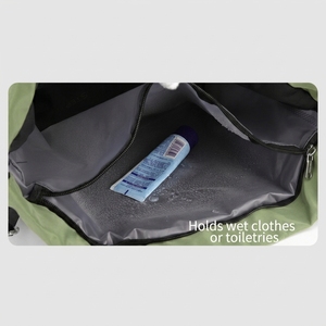 Sac à dos <span class=keywords><strong>de</strong></span> sport léger et imperméable avec logo personnalisé, cordon <span class=keywords><strong>de</strong></span> serrage, compartiment à chaussures séparé pour articles mouillés et secs, idéal pour le basketball et la natation - Product Image 2