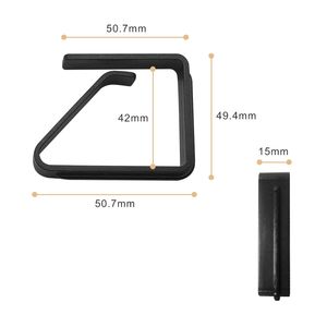 Prodigy solide en acier inoxydable coupe-vent dîner Table couverture pinces Durable <span class=keywords><strong>nappe</strong></span> couverture pinces Table tissu Clips - Product Image 6