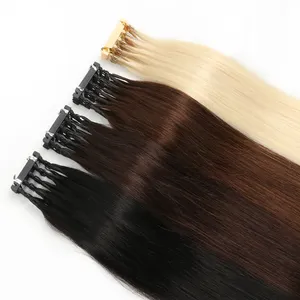 Wholesale 6D machine 6d hair extension tools Pre-bonded Remy Real Human Hair Extensions 100gram 6D hair extensions