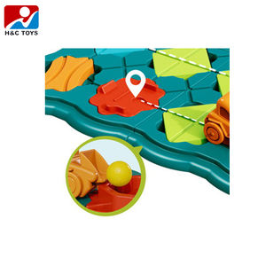 Jeu de société éducatif 3D Puzzle Route et Labyrinthe pour les 2-13 ans, ensemble de 38 pièces en plastique - Product Image 6