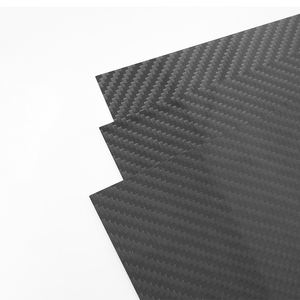 Hoja de fibra de carbono 3k de alta resistencia 5/6/7/8mm OEM para equipos de construcción, drones y Deportes - Product Image 1