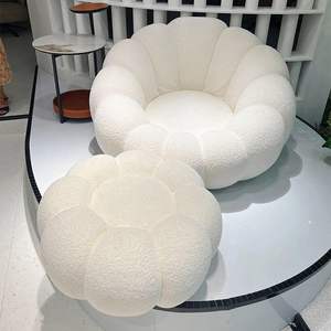 Sillón de salón moderno, sofá con patas doradas <span class=keywords><strong>y</strong></span> forma de terciopelo, venta al por mayor para comedor, uso en dormitorio al aire libre - Product Image 3