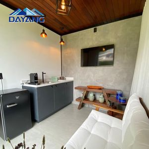 Cabane <span class=keywords><strong>de</strong></span> <span class=keywords><strong>plage</strong></span> <span class=keywords><strong>de</strong></span> luxe compacte Dayang à construction rapide, en panneaux sandwich respirants, pour maisons en bois extérieures en Israël et les Caraïbes - Product Image 2