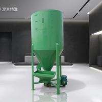 Moteur/Roulement Longmiao en acier inoxydable résistant à la corrosion pour réservoir mélangeur d'aliments, capacité 500 kg/h, surveillance à distance, volaille, 4 kW