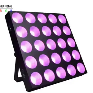 25pcs 3in1 4 in1 background effect led dot matrix blinder wash stage light for dj disco club bar party