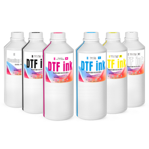 Xcellent DTF Mực 1000Ml Cmyk Trắng Không Có Clog Đầu Chất Lượng Cao Chuyển Sắc Tố Mực Dtf Cho <span class=keywords><strong>Epson</strong></span> I3200 Xp600 L1800 L805 R1390 - Product Image 1
