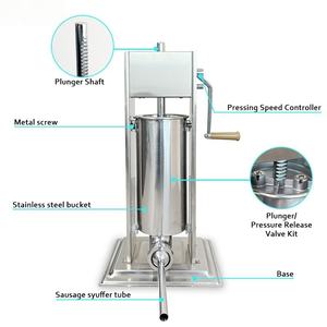 Machine à farcir les saucisses verticale en acier inoxydable 304 pour équipement de restauration commerciale et hôtels - Product Image 4