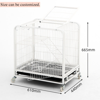 Usine Offre Spéciale en gros fil de fer en métal pas cher chien maison grandes cages pour animaux de compagnie chenils cage chien maison caisse