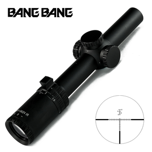 กล้องส่องทางไกล BANGBANG ED 1-5x24 IR FFP แบบมีไฟส่องสว่าง ตัวเรือนอะลูมิเนียมขนาด 30 มม. พร้อมกระจก ED คุณภาพพรีเมียม สำหรับการล่าสัตว์และการฝึกซ้อมกลางแจ้ง - Product Image 5
