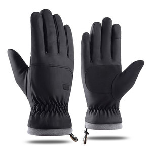 Guanti da uomo BSCI Factory per Sport invernali con Design Touch Screen alla moda attrezzatura da ciclismo all'aperto per uso sci caldo ed elegante - Product Image 2