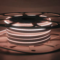 Tira de LED de Neón Delgada 04*10 con Emisión Lateral, Ra90, CCT Ajustable, Doble Color, para Iluminación Interior de Villas y Tiendas