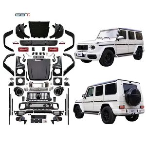 2024 Mới Mercedes Bumper Lưới Tản Nhiệt G500 G350 W463 G Wagon Cơ Thể Kit Nâng Cấp Để W464 G63 AMG Cho Benz G Class 2009-2018