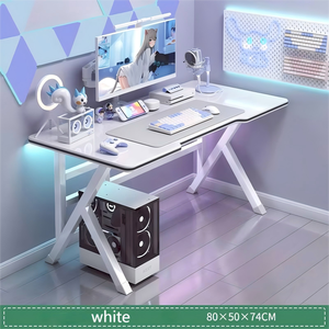 Escritorio <span class=keywords><strong>de</strong></span> Madera Moderno y Tradicional <span class=keywords><strong>de</strong></span> Gran Tamaño para Juegos <span class=keywords><strong>de</strong></span> PC, Oficina, Trabajo, Dormitorio, Estudio o Casas Pequeñas <span class=keywords><strong>de</strong></span> <span class=keywords><strong>Alquiler</strong></span>, E-Sports - Product Image 5