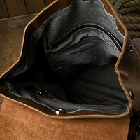 Sac à dos Vintage en cuir véritable pour hommes, grande toile, sac de randonnée pour voyage en plein air, nouveau Style