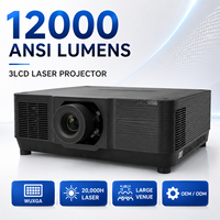 Projecteur laser de scène 12000 lumens WUXGA 3LCD haute luminosité pour la location et les événements