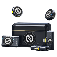 Hollyland LARK M2 Combo Version (USB-C RX + Lightning RX + Camera RX + Étui de charge) Audio haute fidélité 48kHz/24-bit